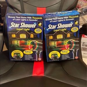 Star Shower Laser Lights (2 pack)